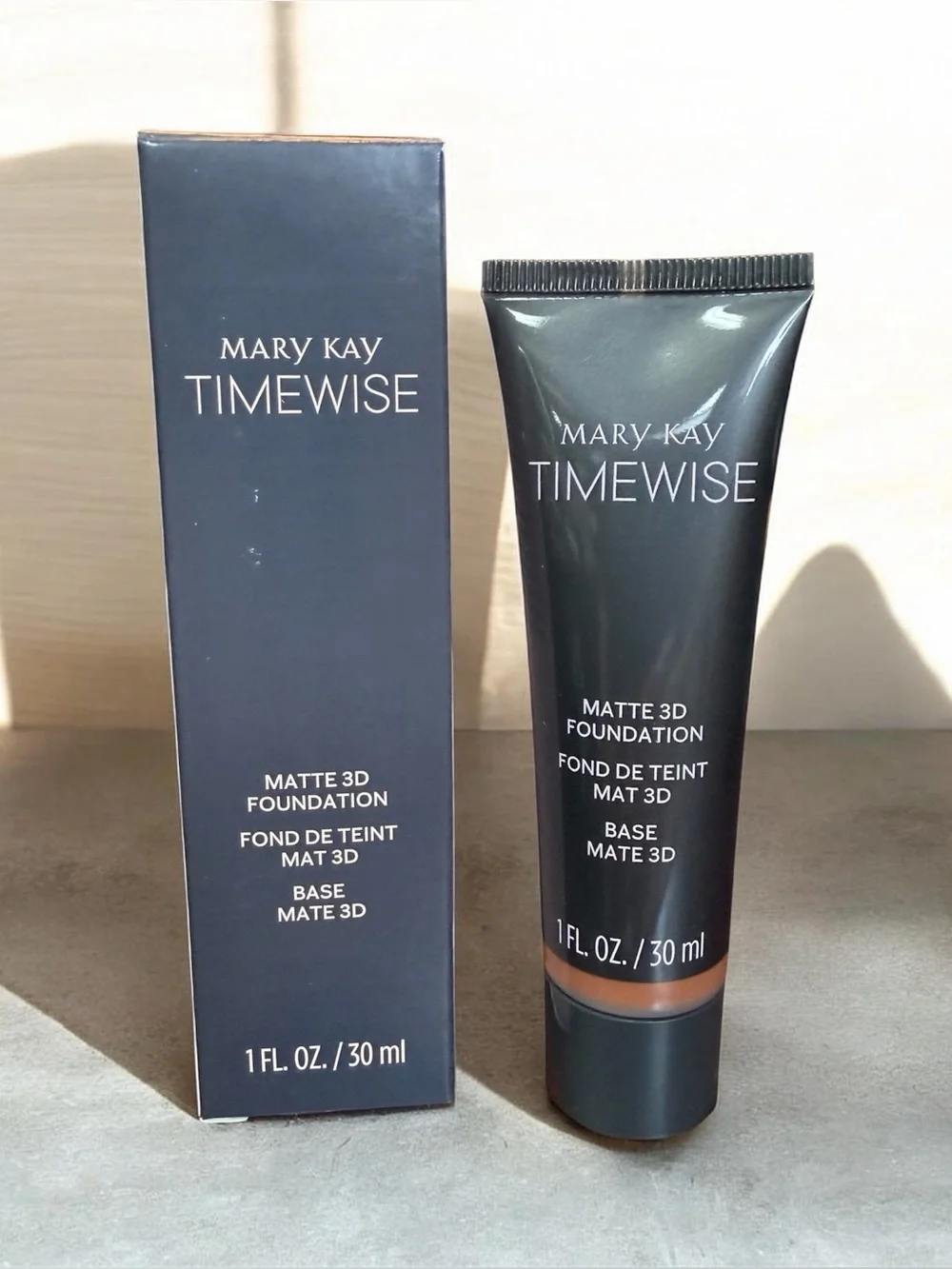 Mary Kay Timewise Matte 3D Foundation Bronze C160 NIB makeup